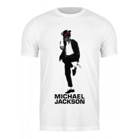 Мужская футболка с принтом Michael Jackson в Сыктывкаре,  |  | 