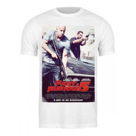 Мужская футболка с принтом Fast Furious / Форсаж в Сыктывкаре,  |  | 