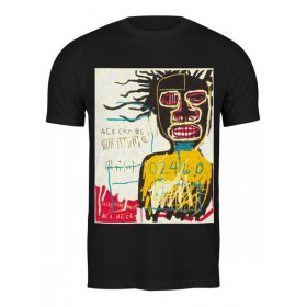 Мужская футболка с принтом Jean-Michel Basquiat в Сыктывкаре,  |  | 