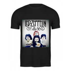 Мужская футболка с принтом Led Zeppelin - toys в Сыктывкаре,  |  | 