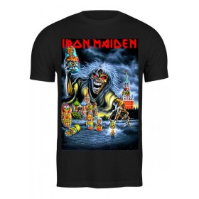 Мужская футболка с принтом Iron Maiden Band в Сыктывкаре,  |  | 