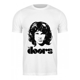 Мужская футболка с принтом The doors (Дорс) в Сыктывкаре,  |  | Тематика изображения на принте: 