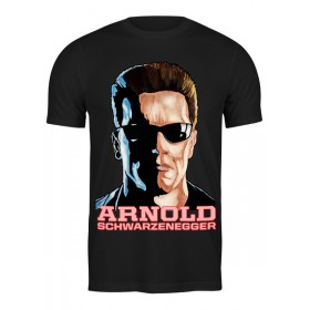 Мужская футболка с принтом Arnold Schwarzenegger в Сыктывкаре,  |  | 