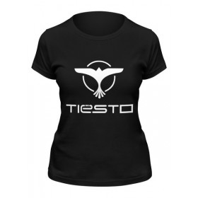 Женская футболка с принтом Tiesto (Тиесто) в Сыктывкаре,  |  | 