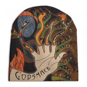 full_print_beanie с принтом Бомбер Godsmack в Сыктывкаре,  |  | 