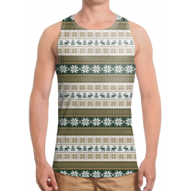 full_print_tanktop с принтом Скандинавский узор в Сыктывкаре,  |  | 