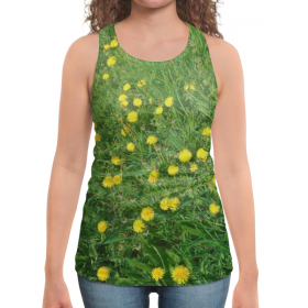 full_print_woman_tanktop с принтом Стиль арт-фэшн в Сыктывкаре,  |  | Тематика изображения на принте: 