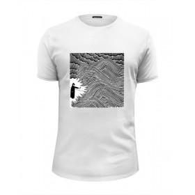 Мужская футболка Premium с принтом Radiohead ART T-Shirt в Сыктывкаре, Белый, черный, серый меланж, голубой: 100% хлопок, плотность 160 гр. Остальные цвета: 92% хлопок, 8% лайкра, плотность 170-180гр. |  | Тематика изображения на принте: 