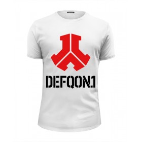 tee с принтом Defqon 1 Maximum Force Minimal в Сыктывкаре, Белый, черный, серый меланж, голубой: 100% хлопок, плотность 160 гр. Остальные цвета: 92% хлопок, 8% лайкра, плотность 170-180гр. |  | 