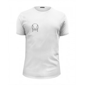 Мужская футболка Premium с принтом OWSLA T-Shirt JadeFuture White в Сыктывкаре, Белый, черный, серый меланж, голубой: 100% хлопок, плотность 160 гр. Остальные цвета: 92% хлопок, 8% лайкра, плотность 170-180гр. |  | Тематика изображения на принте: 