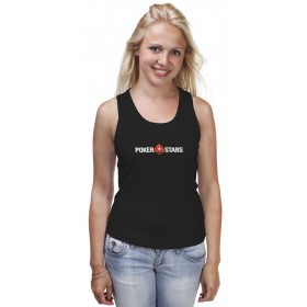 woman_tanktop с принтом POKERSTARS в Сыктывкаре,  |  | 