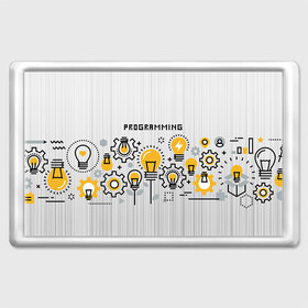 Магнит 45*70 с принтом Программирование 1 в Сыктывкаре, Пластик | Размер: 78*52 мм; Размер печати: 70*45 | Тематика изображения на принте: день программиста | код | подарок | праздник | программист