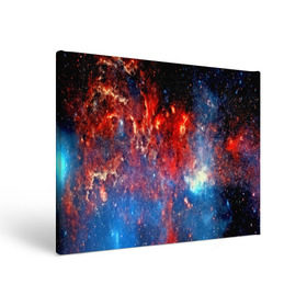 Холст прямоугольный с принтом Млечный путь в Сыктывкаре, 100% ПВХ |  | Тематика изображения на принте: nebula | звезды | созвездие | туманность