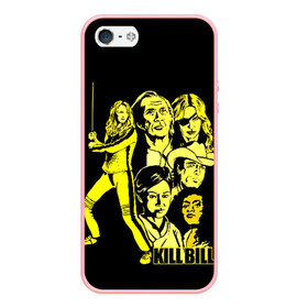 Чехол для iPhone 5/5S матовый с принтом Kill Bill в Сыктывкаре, Силикон | Область печати: задняя сторона чехла, без боковых панелей | Тематика изображения на принте: quentin | tarantino | thurman | uma | бешеные псы | кино | криминальное чтиво | кровь | плоть | турман | ума