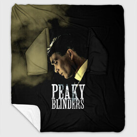 Плед с рукавами с принтом Острые козырьки в Сыктывкаре, 100% полиэстер | Закругленные углы, все края обработаны. Ткань не мнется и не растягивается. Размер 170*145 | gin | peaky blinders | shelby | the garrison | альфи соломонс | артур | банда | братья | гаррисон | грейс берджесс | джин | джон | криминал | мафия | острые козырьки | сериал | томас | финн | шелби