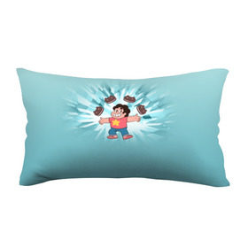 Подушка 3D антистресс с принтом Steven Universe в Сыктывкаре, наволочка — 100% полиэстер, наполнитель — вспененный полистирол | состоит из подушки и наволочки на молнии | steven universe | аметист | вселенная стивена | гранат | жемчуг | конни махесваран | кристальные самоцветы | лазурит | ляпис лазурит | перидот | самоцветы | стивен кварц юнивёрс