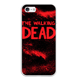 Чехол для iPhone 5/5S матовый с принтом The Walking Dead в Сыктывкаре, Силикон | Область печати: задняя сторона чехла, без боковых панелей | Тематика изображения на принте: amc | carol | daryl | dixon | michonne | negan | reaction | rick | season 10 | twd | zombies | диксон | дэрил | зомби | мертвецы | мишонн | неган | реакция | рик | ходячие