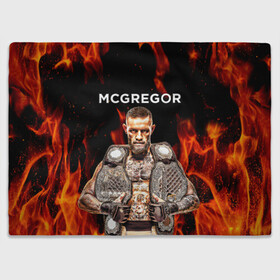 Плед 3D с принтом CONOR McGREGOR. в Сыктывкаре, 100% полиэстер | закругленные углы, все края обработаны. Ткань не мнется и не растягивается | conor | conor mcgregor | ufs | бокс | дональд серроне | ирландский боец | конор | конор макгрегор | конор макгрегор vs дональд серроне | макгрегор | профессиональный бокс | смешанные бои