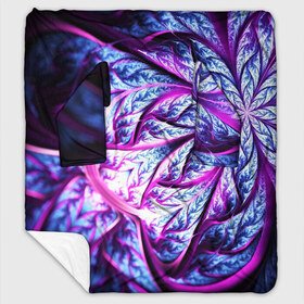 Плед с рукавами с принтом FRACTAL COLLECTION в Сыктывкаре, 100% полиэстер | Закругленные углы, все края обработаны. Ткань не мнется и не растягивается. Размер 170*145 | abstract | abstraction | color | fractal | geometry | paitnt | polygon | polygonal | psy | абстракция | геометрия | краски | неоновые | полигоны | психоделика | фрактал
