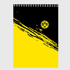 Скетчбук с принтом BORUSSIA в Сыктывкаре, 100% бумага
 | 48 листов, плотность листов — 100 г/м2, плотность картонной обложки — 250 г/м2. Листы скреплены сверху удобной пружинной спиралью | borussia | fc | football | football club | sport | боруссия | боруссия дортмунд | дортмунда | немецкий футбольный клуб | спорт | уефа | униформа | фирменные цвета | фк | футбол | футбольный клуб