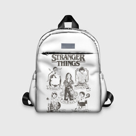 Детский рюкзак 3D с принтом Очень Странные Дела в Сыктывкаре, 100% полиэстер | лямки с регулируемой длиной, сверху петелька, чтобы рюкзак можно было повесить на вешалку. Основное отделение закрывается на молнию, как и внешний карман. Внутри дополнительный карман. По бокам два дополнительных кармашка | Тематика изображения на принте: 11 | demogorgon | retro | stranger | things | дастин | дела | демогоргон | оди | одиннадцать | очень | пожиратель | разума | ретро | стив | странные | хоппер | хоукинс