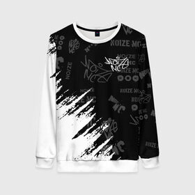 Женский свитшот 3D с принтом Noize MC. в Сыктывкаре, 100% полиэстер с мягким внутренним слоем | круглый вырез горловины, мягкая резинка на манжетах и поясе, свободная посадка по фигуре | hip hop | noize mc | rock | актеры | иван алексеев | известные личности | ноиз мс | нойз мс | нойзе мс | певцы | рок | российские музыканты | хип хоп