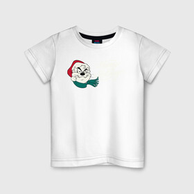 Детская футболка хлопок с принтом Тасманийский дьявол в Сыктывкаре, 100% хлопок | круглый вырез горловины, полуприлегающий силуэт, длина до линии бедер | looney tunes | tasmanian devil | taz | warner bros | багз банни | безумные мелодии | веселые мелодии | ворнер | луни тюнз | луни тюнс | мультяшки | новый год | счастливых праздников | таз