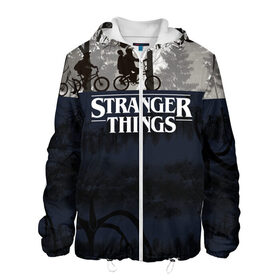 Мужская куртка 3D Очень странные дела: в Сыктывкаре, ткань верха — 100% полиэстер, подклад — флис | прямой крой, подол и капюшон оформлены резинкой с фиксаторами, два кармана без застежек по бокам, один большой потайной карман на груди. Карман на груди застегивается на липучку | Тематика изображения на принте: stranger things | дела | детектив | драма | очень | странные | триллер | фильм | фэнтези