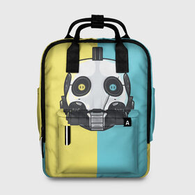 Женский рюкзак 3D с принтом Любовь смерть и роботы в Сыктывкаре, 100% полиэстер | лямки с регулируемой длиной, сверху ручки, чтобы рюкзак нести как сумку. Основное отделение закрывается на молнию, как и внешний карман. Внутри два дополнительных кармана, один из которых закрывается на молнию. По бокам два дополнительных кармашка, куда поместится маленькая бутылочка
 | Тематика изображения на принте: голова | голова робота | робот | сериал