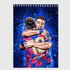 Скетчбук с принтом Луис Альберто в Сыктывкаре, 100% бумага
 | 48 листов, плотность листов — 100 г/м2, плотность картонной обложки — 250 г/м2. Листы скреплены сверху удобной пружинной спиралью | Тематика изображения на принте: luis suarez | luis surez | madrid | барселона | луис альберто суарес | мадрид | фк | футбол | футбольный клуб