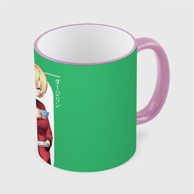 Кружка с принтом Darjeeling в Сыктывкаре, керамика | ёмкость 330 мл | Тематика изображения на принте: darjeeling | girls und panzer | girls und panzer правда | дарджилинг | девочки и танки | девушки и танки | катюша | нисидзуми михо | правда | танки