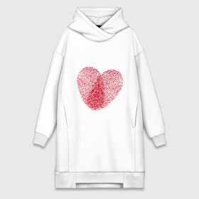 Платье-худи хлопок с принтом Отпечаток на сердце  в Сыктывкаре,  |  | клятва | кровь | отпечатки пальцев | отпечаток | отпечаток на сердце | сердце | узор