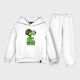 Детский костюм хлопок Oversize с принтом Plants vs. Zombies Горохомёт в Сыктывкаре,  |  | plants vs zombies | горохомёт | зомби | игра | компьютерная игра | против | растения | растения против зомби