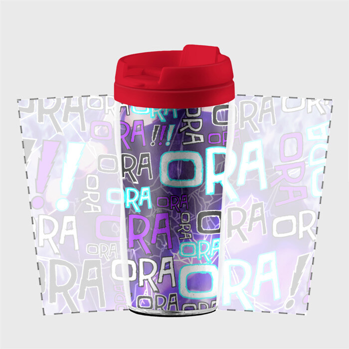 Термокружка-непроливайка Ora Ora Ora!!! фото